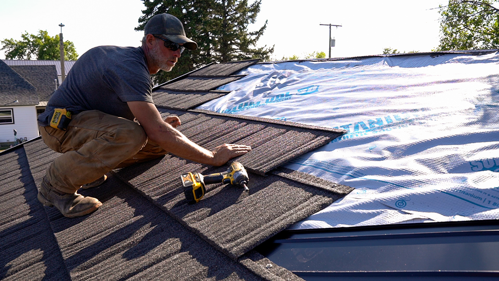 Hidden Fastener Installation